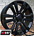GMC Sierra 1500 Denali OE Replica 20 inch Satin Black wheels