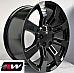 GMC Yukon Denali OE Replica 24 inch Gloss Black wheels