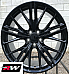 Chevy Camaro ZL1 OE Replica Gloss Black staggered wheels