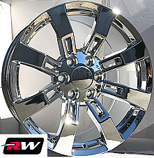 GMC Yukon Denali OE Replica 22 inch Chrome wheels