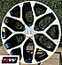 GM Accessory CK156 OE Replica 22 inch Machined Black Snowflake wheels