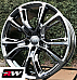 Jeep Grand Cherokee SRT8 Spider Monkey OE Factory Replica 22 inch PVD Dark Chrome wheels