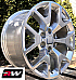 GMC Sierra 1500 OE Replica 20 inch Honeycomb Polished aluminum wheels