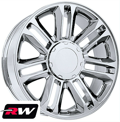 Cadillac Escalade Platinum OE Factory Replica Wheels Chrome Rims