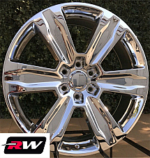 Ford F-150 OE Factory Replica Wheels Platinum 22x9  inch Chrome
