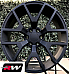 GMC Sierra 1500 OE Replica 20 inch Honeycomb Matte Black wheels