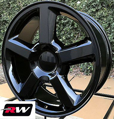 Chevy LTZ OE Replica Wheels 20 inch Gloss Black