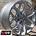 GM Accessory CK156 OE Replica  20 inch Silver Machined Snowflake wheels