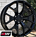 GMC Sierra 1500 OE Replica 20 inch Honeycomb Gloss Black wheels
