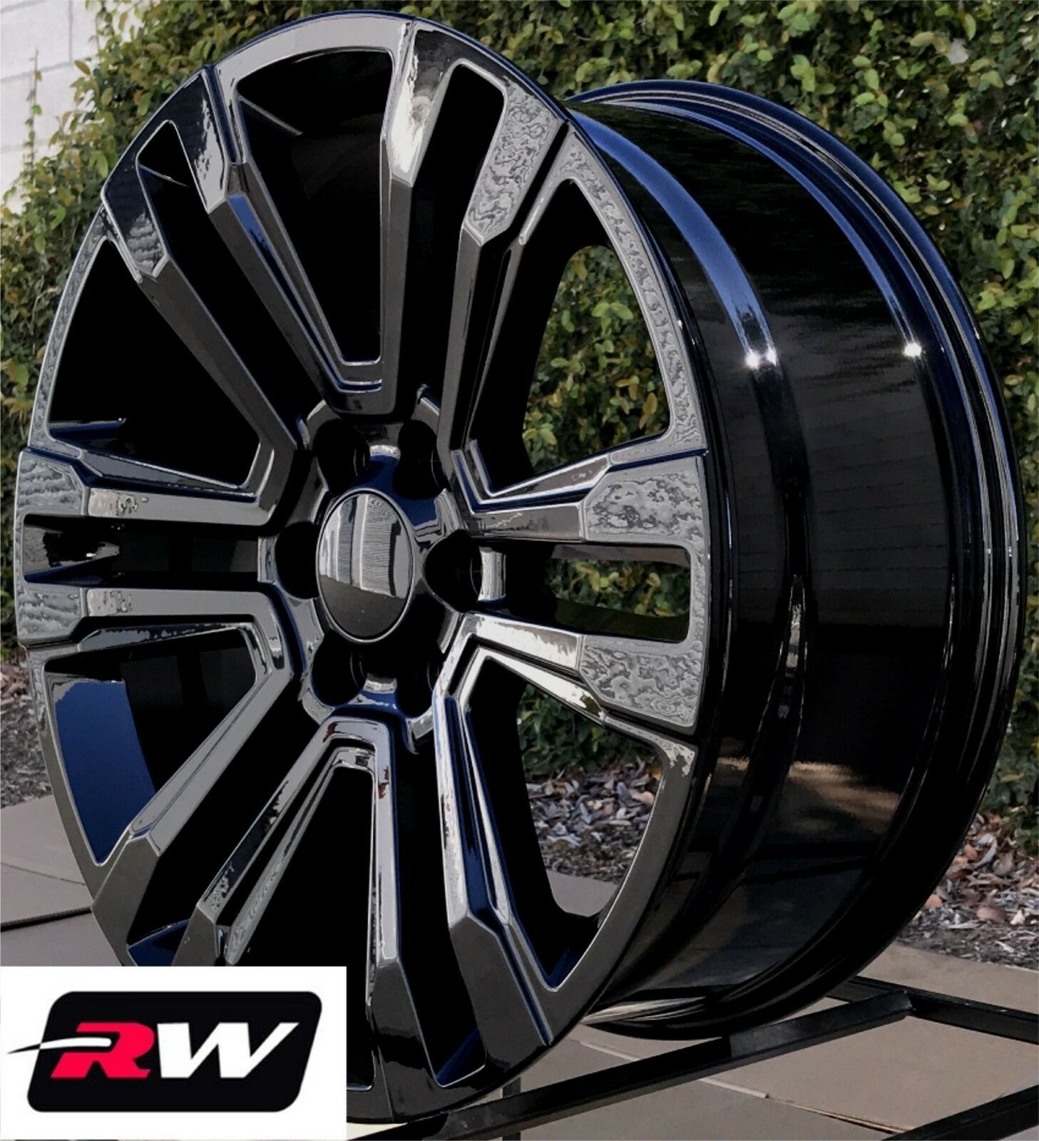 20 inch Chevy Silverado Factory Style Denali Wheels 2017 2018 Gloss